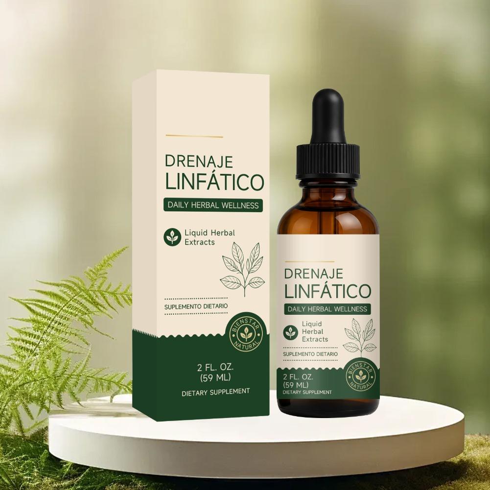 Herbal Wellness Drops - 59ml Lenf Drenaj Damlaları Günlük Bitkisel