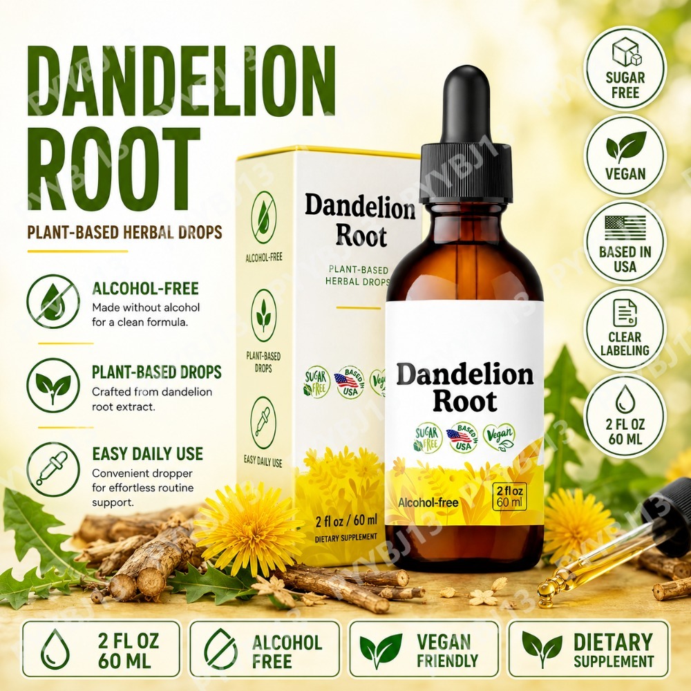 Herbal Wellness Products - Karahindiba Kökü Takviyesi Karaciğer Detoks Temizleyici
