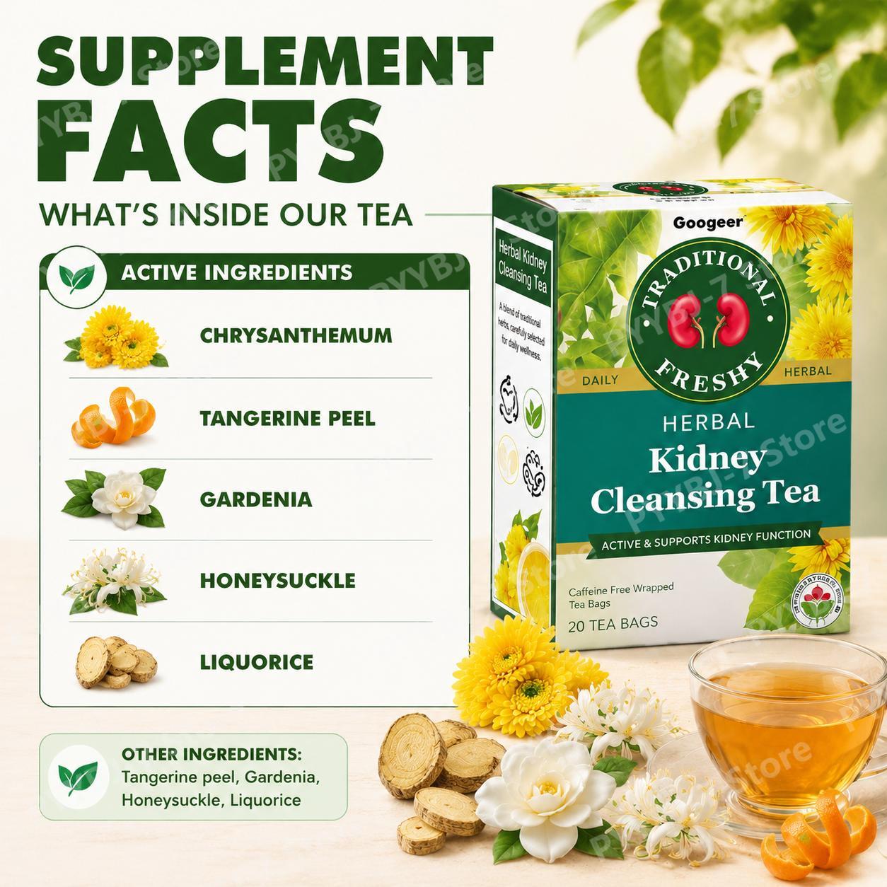 Bitkisel Çay Poşetleri Krizant - Wellness Herbal Tea Blends incelemesi ve fiyatı
