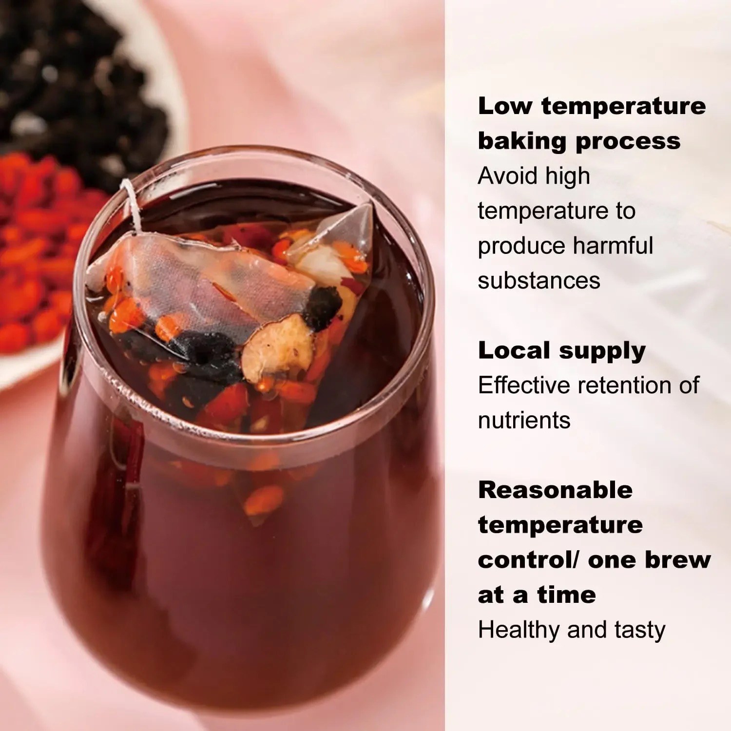 Premium Ginseng Beş Hazine Çay - Wellness Herbal Tea Blends incelemesi ve fiyatı